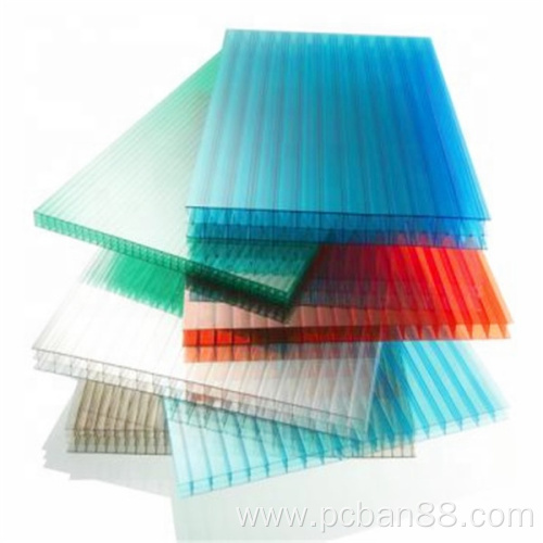 Twinwall hollow polycarbonate sheet price